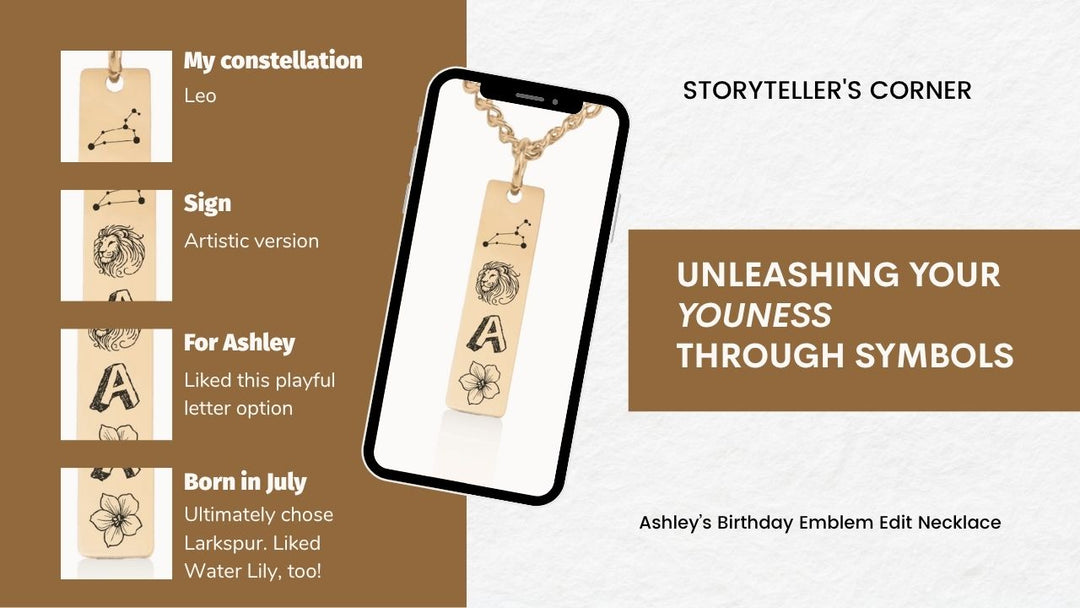 This Personalized Necklace Tells a Birthday Story in Four Symbols - Designed With Meaning Blog