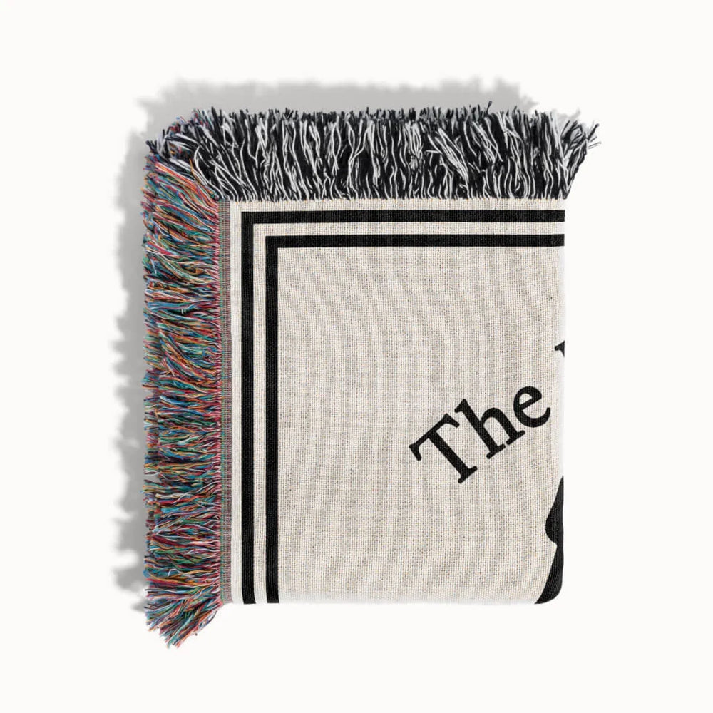 The Winner's Circle Woven Throw Blanket, Personalized Gift, Designed With Meaning