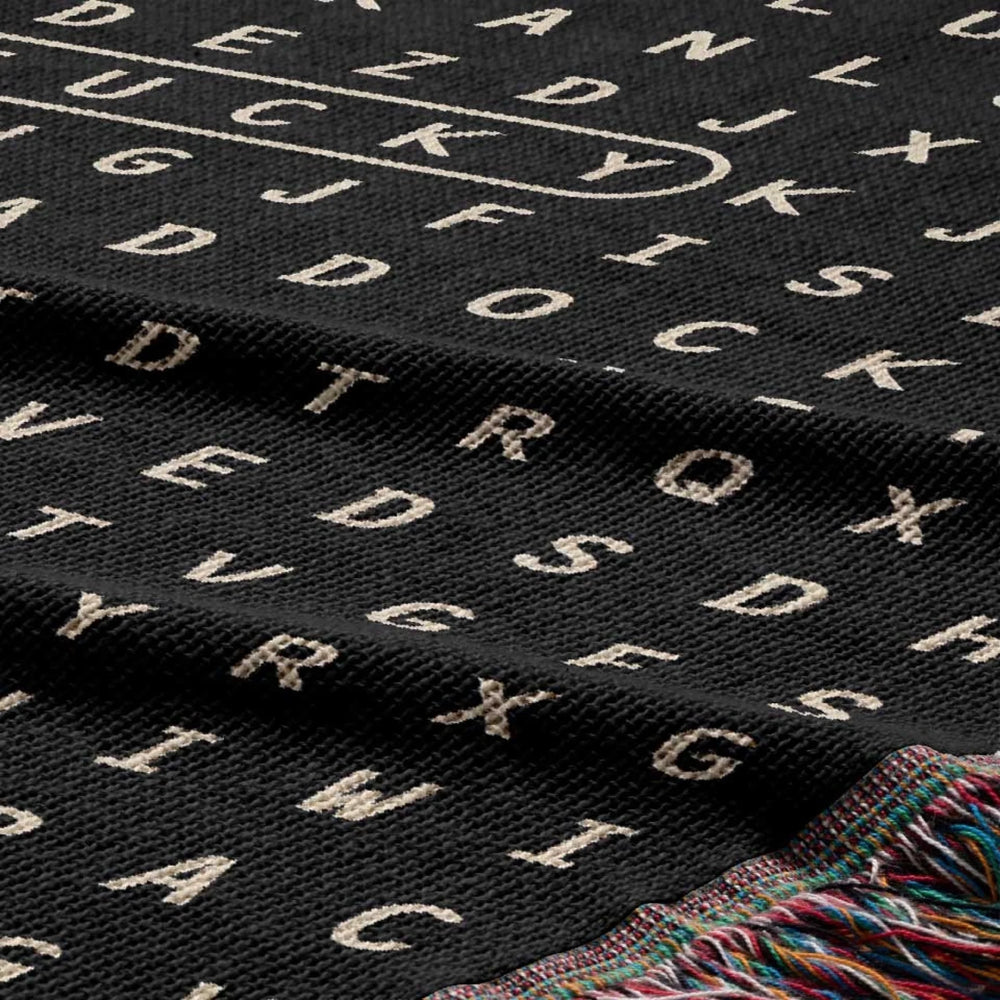 Kentucky Derby Word Search Studio Woven Throw Blanket, Designed With Meaning