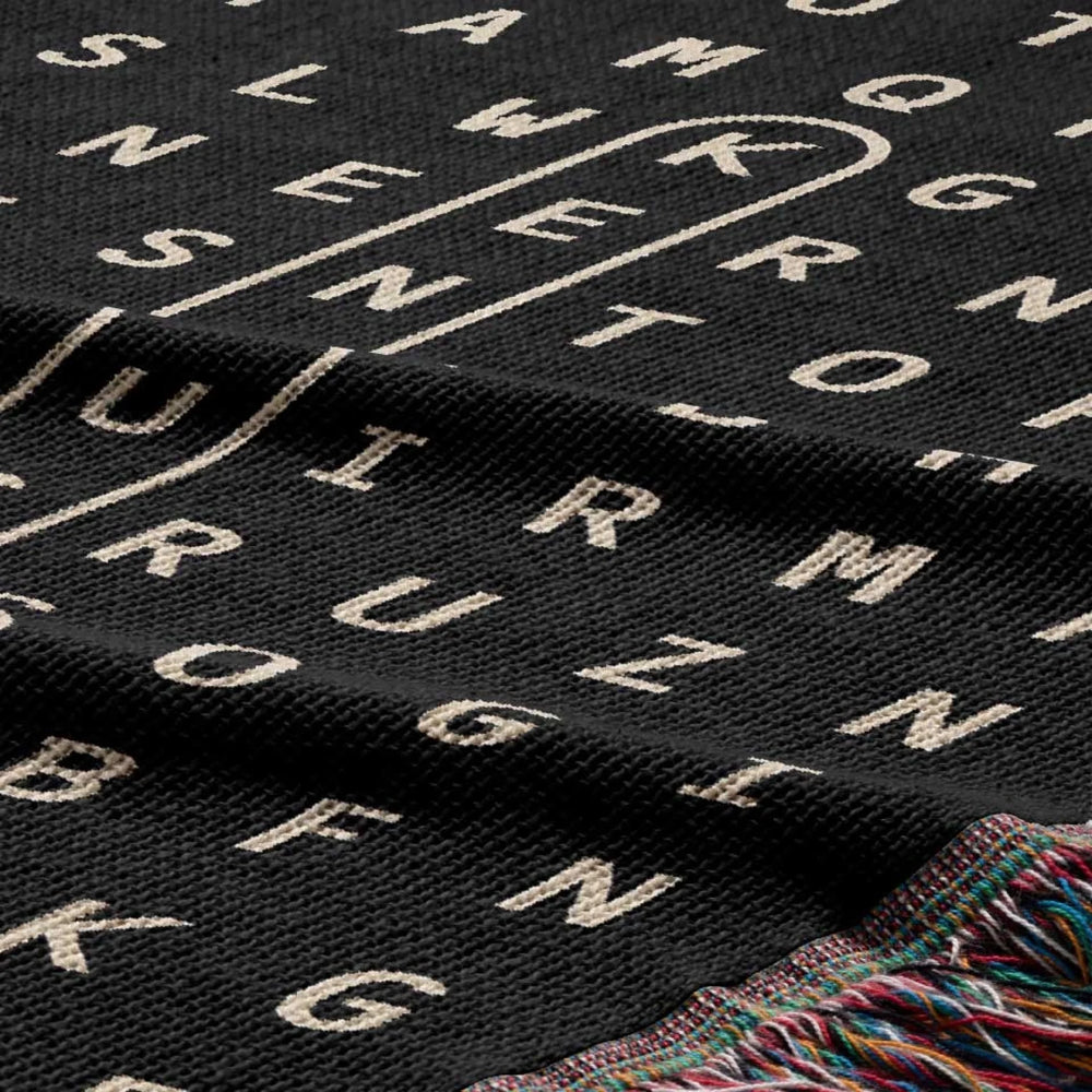 Danville, Kentucky Woven Blanket - Word Search Studio by Designed With Meaning