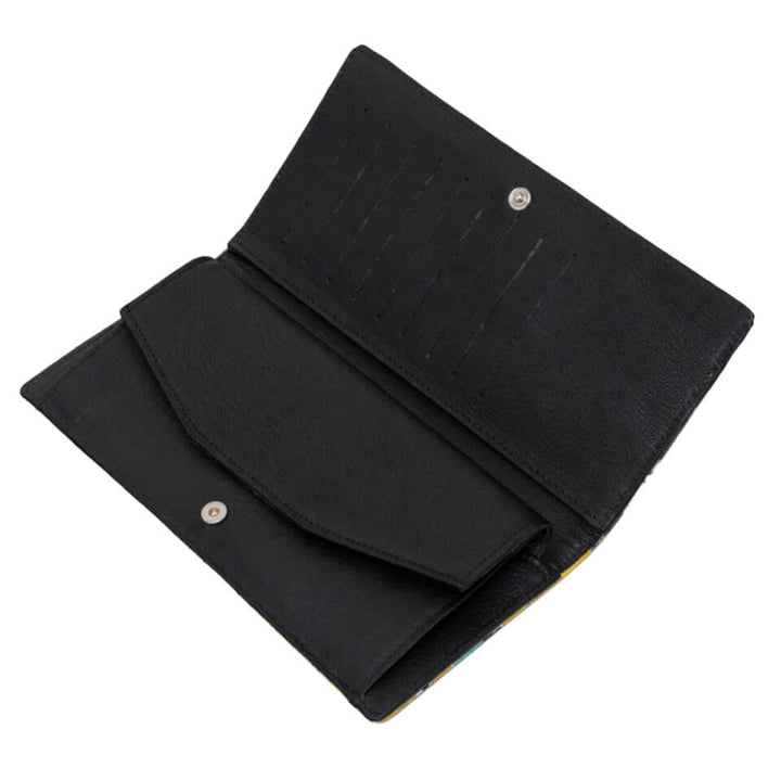 Leather Travel Wallet Accessory, Inside, Designed With Meaning
