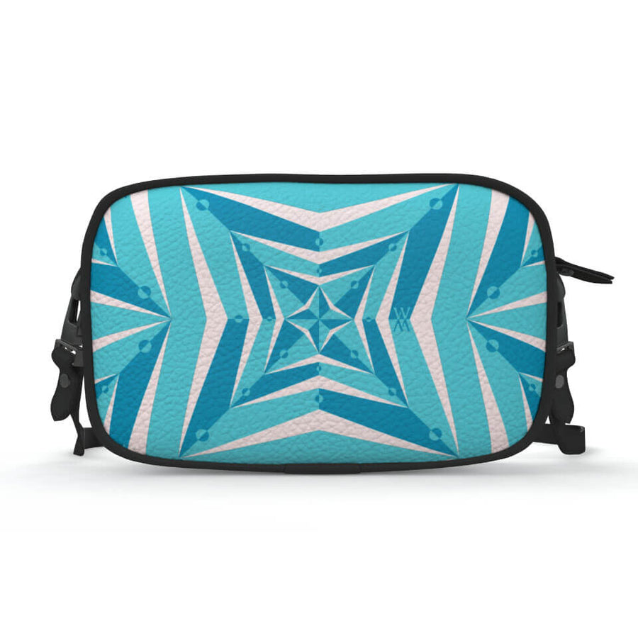 Stella Voyager 22 Camera Bag Lagoon, Leather Crossbody Bag, Designed With Meaning