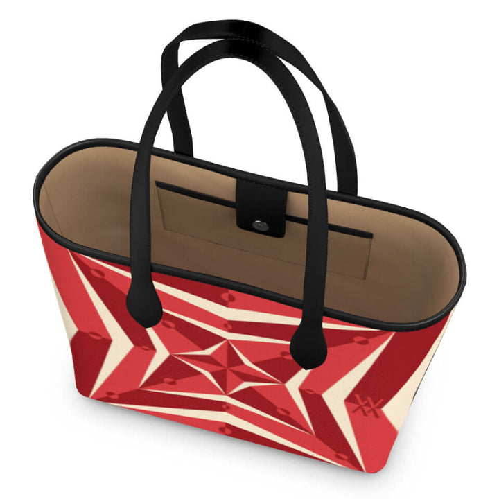Stella Voyager 35 Tote Horizon, Leather Tote Bag, Designed With Meaning