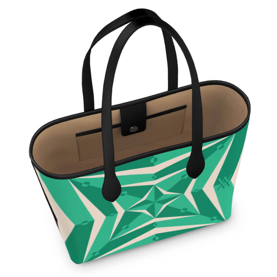 Stella Voyager 35 Tote Oasis, Leather Tote Bag, Designed With Meaning