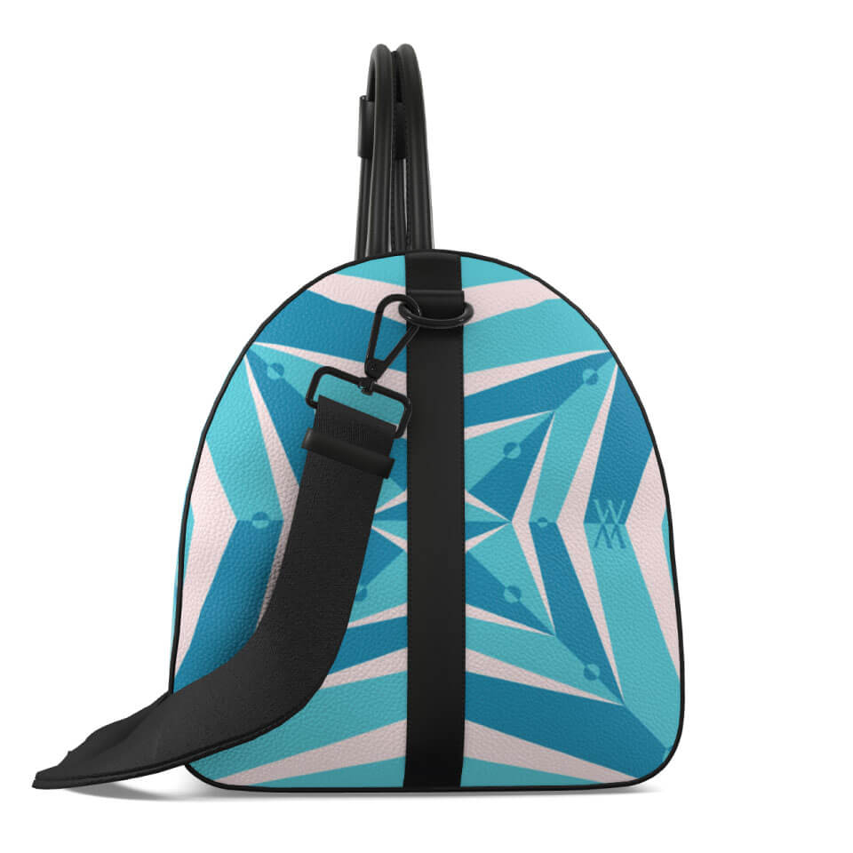 Stella Voyager 50 Duffle Bag Lagoon, Leather Handbag, Designed With Meaning