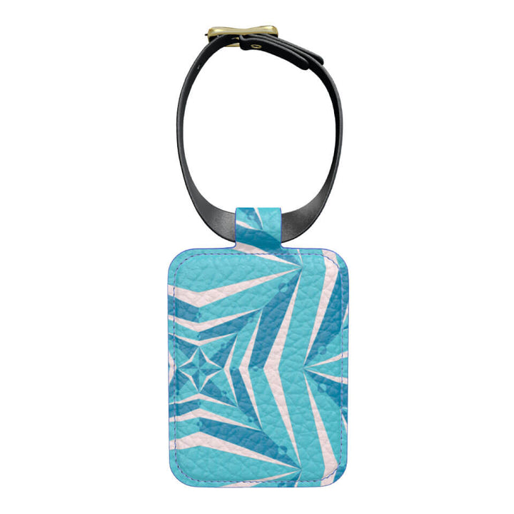 Stella Voyager Luggage Tag Lagoon, Leather Tag, Designed With Meaning