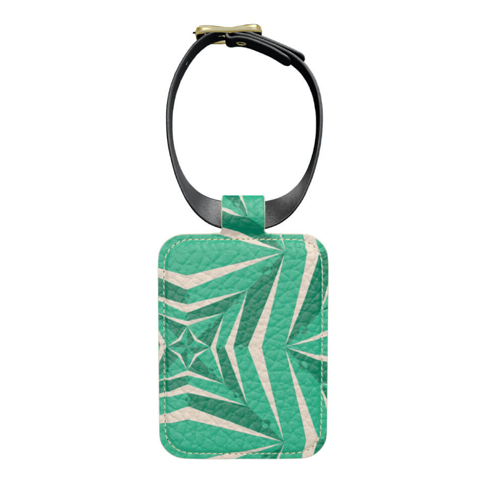 Stella Voyager Luggage Tag Oasis, Leather Tag, Designed With Meaning