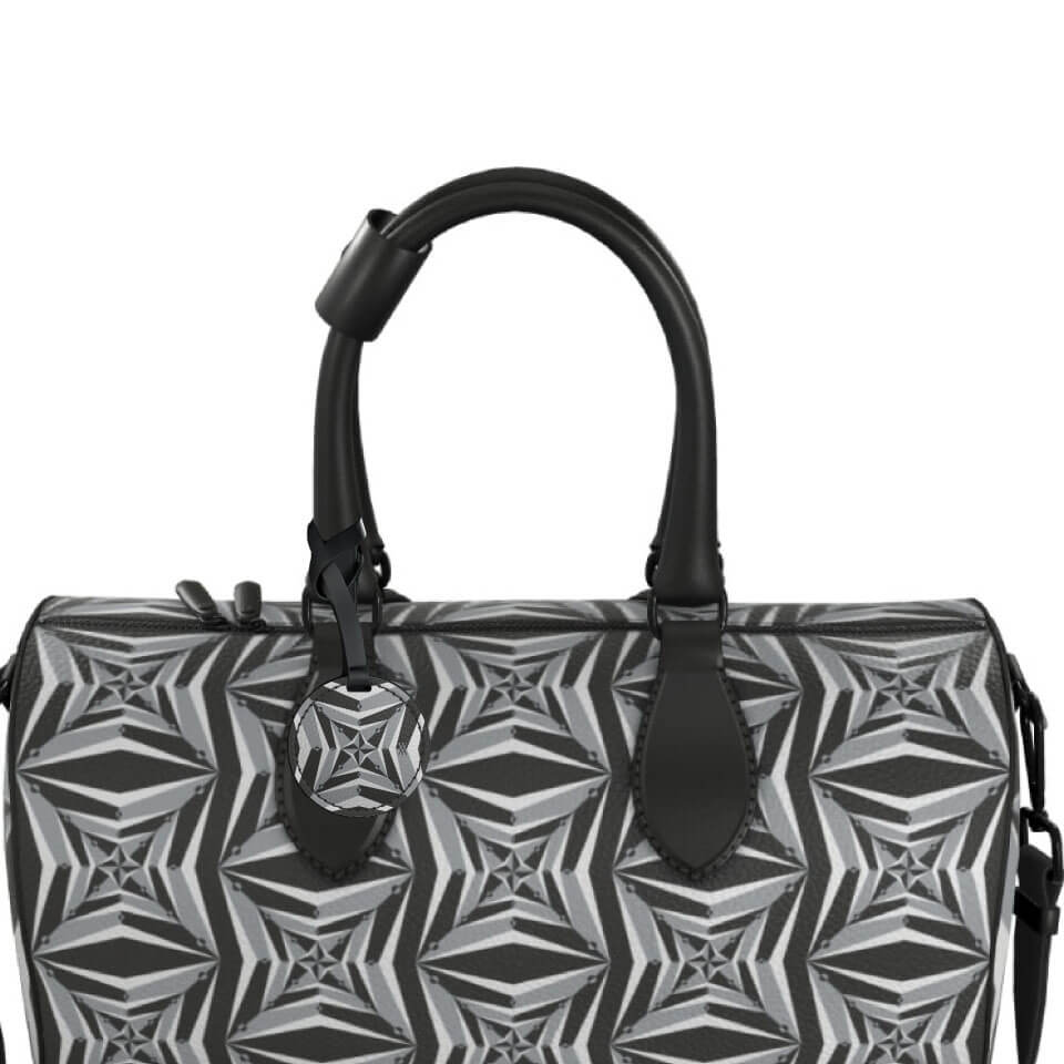 Markori Leather Bag Charm - Stella Voyager Shadow, Designed With Meaning