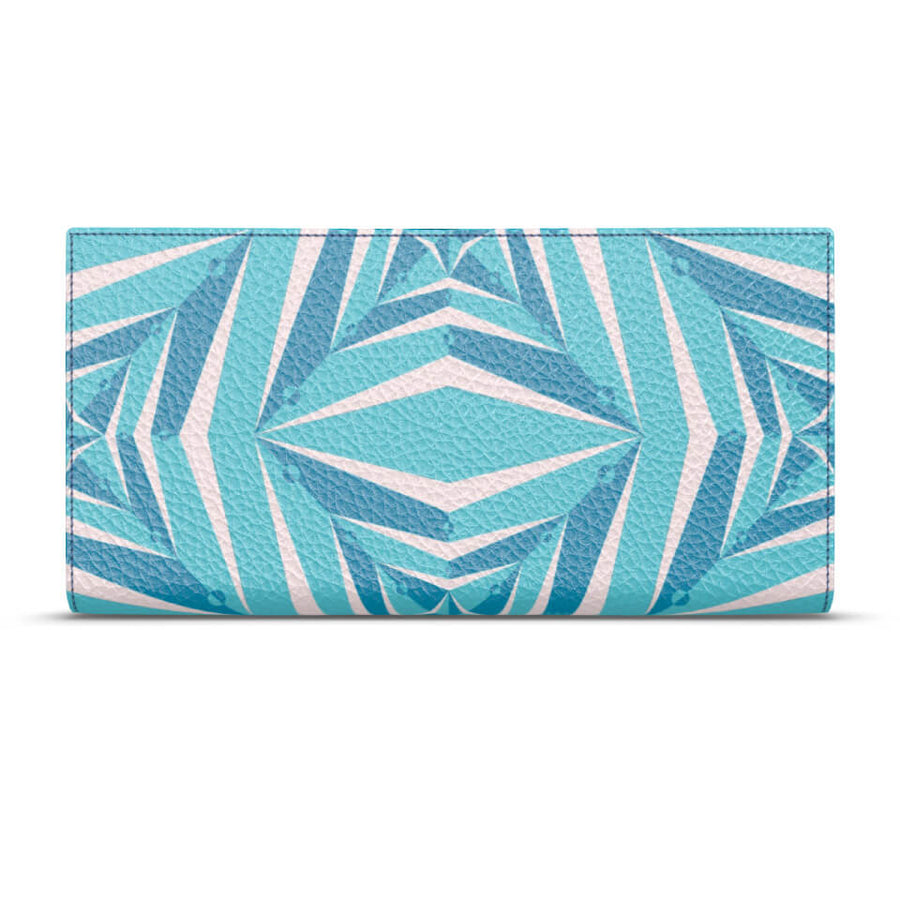 Stella Voyager Travel Wallet Lagoon, Leather Travel Accessory, Designed With Meaning